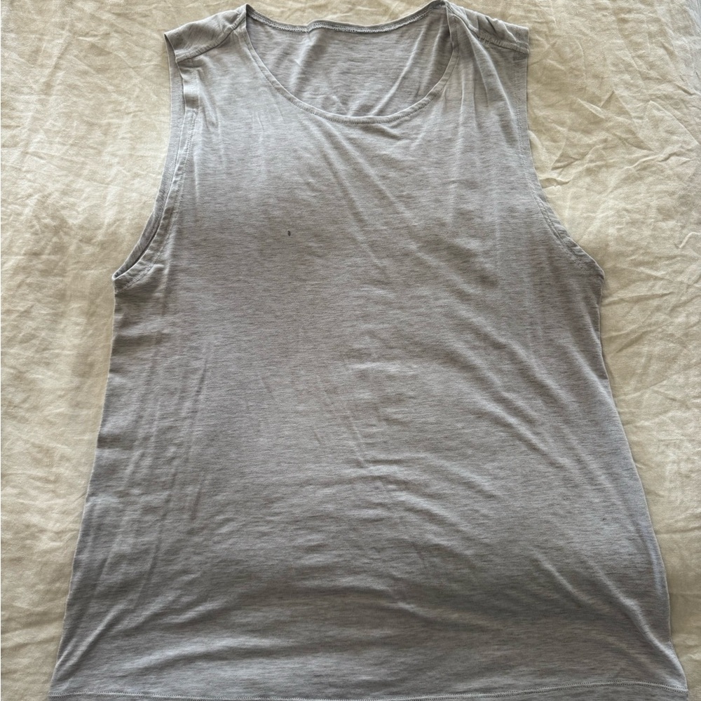 Gray lululemon Sleeveless Mens Top